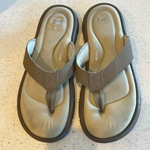 Under Armour memory foam. men’s flip-flops